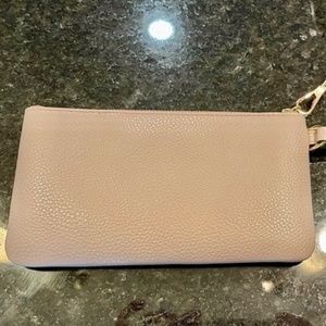 New never used Michael Kors leather wristlet